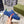 GG ACE GG SUPREME TRAINER PELLE DI VITELLO AZZURRA