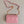 BORSA MISS CARO 17 CON CATENA IN PELLE DI AGNELLO ROSA SCURO