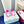 One Stud Xl Sneaker Pink White Nappa Leather And Toile Iconographe