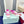 One Stud Xl Sneaker Pink White Nappa Leather And Toile Iconographe