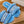 CD Dway Slide Sky Blue Fleece Lining And Canvas Fabric