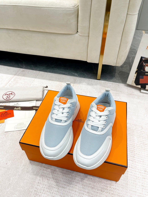 HM Giga Sneaker Tessuto Blu Bambino 206286