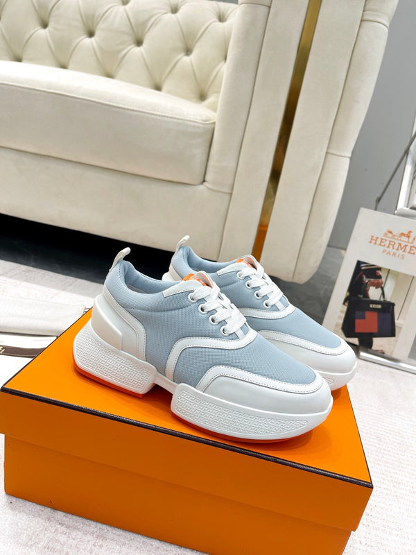 HM Giga Sneaker Tessuto Blu Bambino 206286