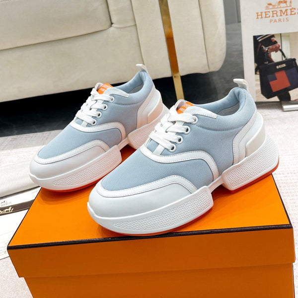 HM Giga Sneaker Tessuto Blu Bambino 206286