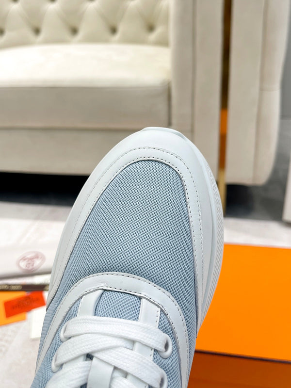HM Giga Sneaker Tessuto Blu Bambino 206286