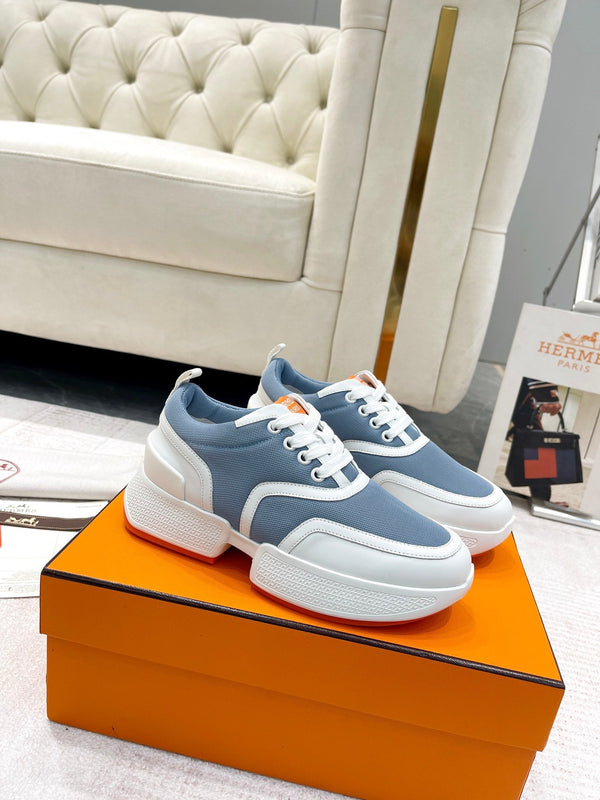 Sneaker HM Giga Tessuto Demin Blu 206293