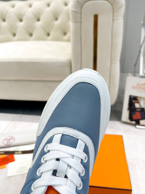 Sneaker HM Giga Tessuto Demin Blu 206293