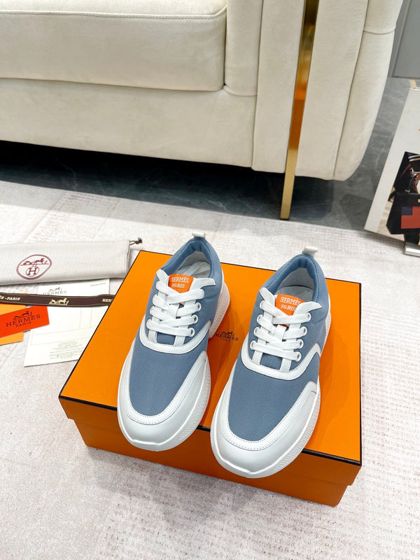 Sneaker HM Giga Tessuto Demin Blu 206293