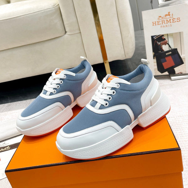 Sneaker HM Giga Tessuto Demin Blu 206293