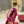 ROCKSTUD PATENT PINK LEATHER BALLERINA