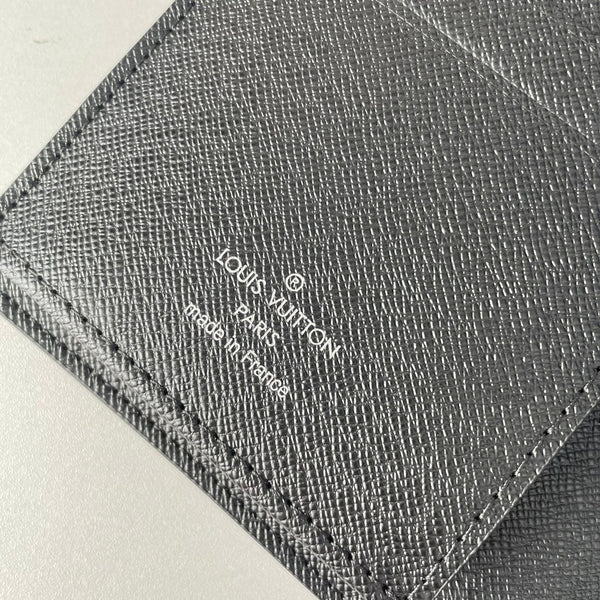Portafoglio LV M69410 Brazza in tela monogramma e pelle di mucca 221642
