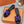 0ran 45 sandal purple black suede goatskin