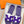 0ran sandal violet epsom goatskin
