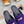 OZ Mule Violet Silk Thick Cloth/Sheepskin