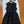 CD Dress Black Wool Silk