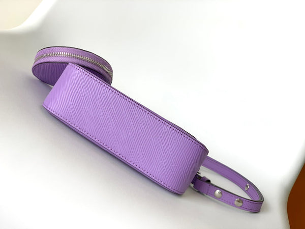 LV Marellini 19cm Viola Epi Grain Pelle di Vacchetta Metallo HW