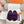 chypre sandal purple lamb wool