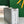 MINAUDIERE TRUNK BAG 17 IN WHITE GOYARDINE CANVAS
