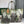 SAINT LOUIS GM BAG 40 IN GREEN MIX BLACK GOYARDINE CANVAS