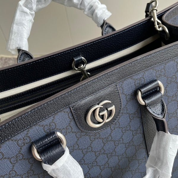Gucci Bag 43 Blue Canvas 240004