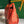 233 BAG 25 IN ORANGE CALFKIN AND GOYARDINE CANVAS