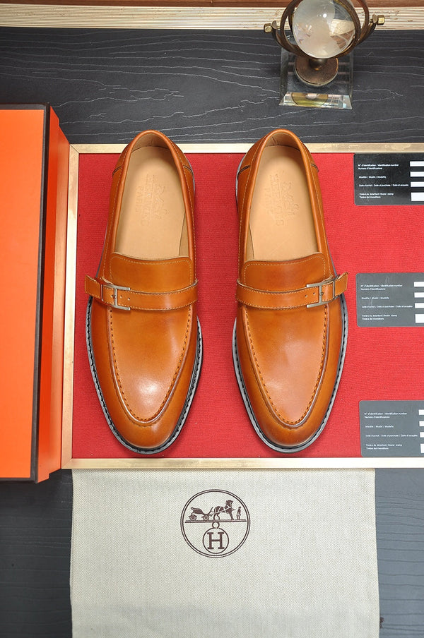 HM  MONTEREY LOAFER BRONZE CALFSKIN