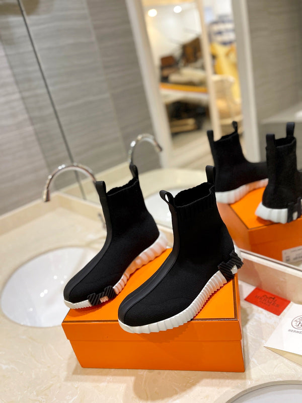 Sneaker HM Fun in tessuto a rete nero e pelle di agnello 983010