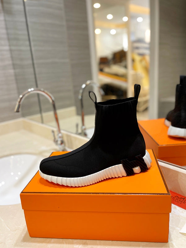 Sneaker HM Fun in tessuto a rete nero e pelle di agnello 983010