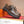HM MONK STRAP CARAMEL WITH CROCODILE MOTIF CALFSKIN
