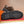 HM MONK STRAP CARAMEL WITH CROCODILE MOTIF CALFSKIN