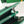 MINI BORSA ROUETTE STRUTTURATA 21 IN TELA GOYARDINE VERDE E PELLE DI VITELLO