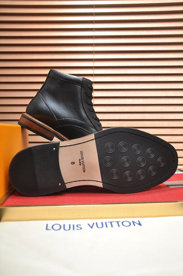 STIVALETTO LV IN PELLE DI VITELLO NERA