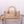 SMALL LADY D-JOY 22 BEIGE LAMBSKIN