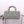 SMALL LADY D-JOY 22 ROCK GRAY LAMBSKIN