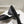 PRA POINTED-TOE MULES BLACK SATIN
