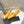 PRA POINTED-TOE MULES YELLOW SATIN