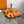 Chypre Sandal Orange Leather