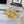 sandal gold metalic lambskin flower cc
