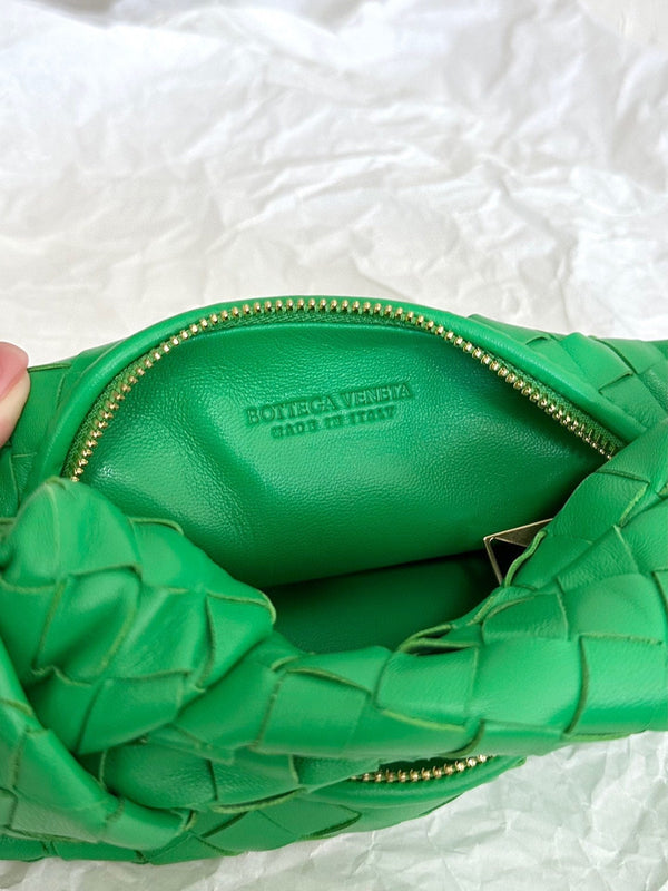 mini jodie 28 pelle di agnello verde 