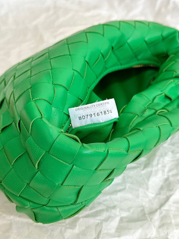 mini jodie 28 pelle di agnello verde 
