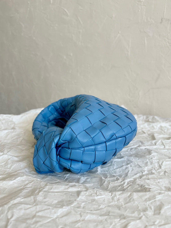 mini jodie 28 blu pelle di agnello 