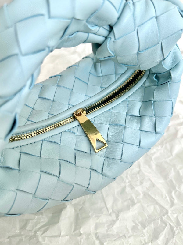 mini jodie 28 cloud blue pelle di agnello 