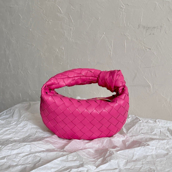 mini jodie 28 pelle di agnello rosa scuro 