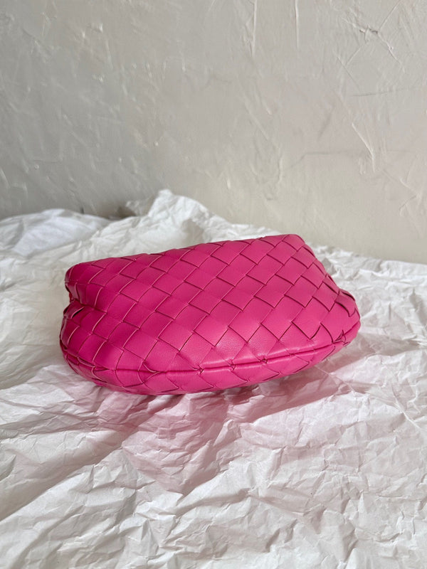 mini jodie 28 pelle di agnello rosa scuro 