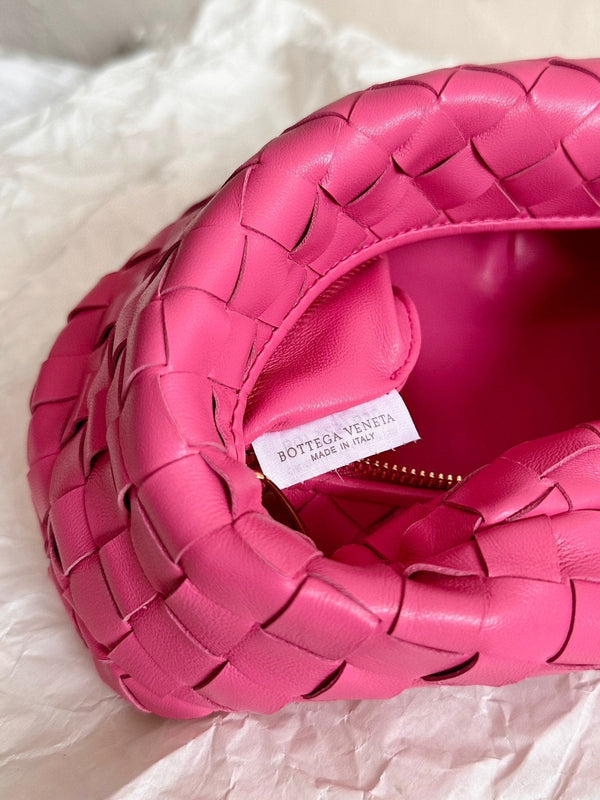 mini jodie 28 pelle di agnello rosa scuro 