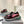 PRA SYSTEME BRUSHED SNEAKERS WINE AND PINK CALFSKIN