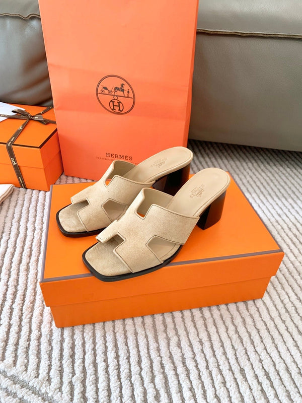 HM Helia 60 Sandal Beige Suede 963255