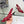 J'Adior Slingback Pump 65mm In Red Floral Embroidered Lace Fabric 100845