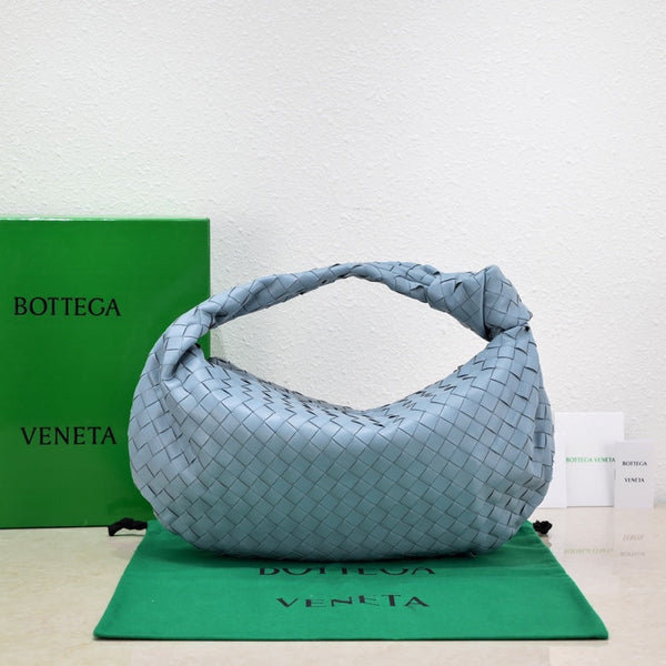 piccola jodie 48 blu nuvola in pelle di agnello 