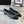 ballet flat all black lamskin with multi logo